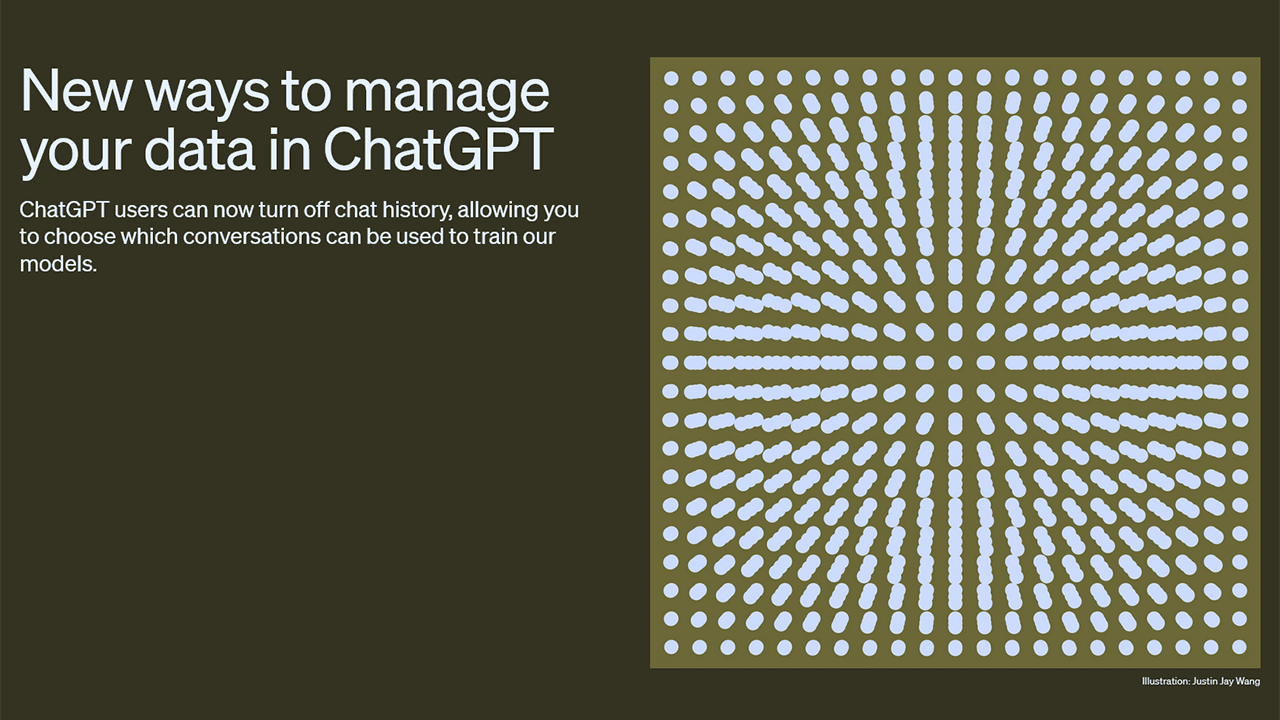 ChatGPTに会話履歴を残さない機能が新たに追加